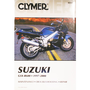 CM331 - 97-00 Suzuki GSX-R600 Repair & Maintenance manual
