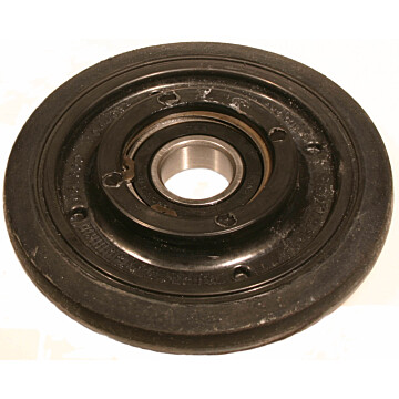 04-0531-20 - Polaris 5.350" (135mm) Black Idler Wheel with 6205 series bearing (25mm ID)