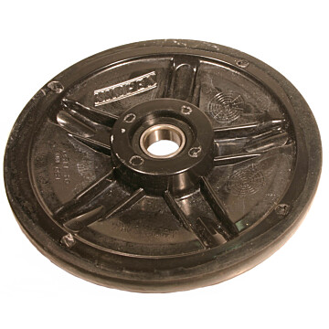 04-1180-20 - Ski-Doo 7.125" (180mm) Black Idler Wheel with 6004 series bearing (20mm ID)