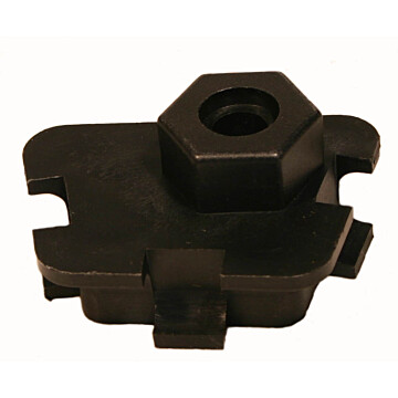 04-298 - RH Ski-Doo & Moto-Ski Spring Adjustment Block (1 pc). Slide Suspension Models Only.