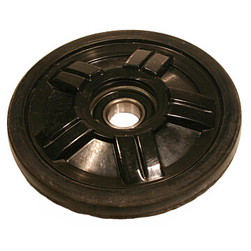 04-1141-20 - Ski-Doo 5.550" (141mm) Black Idler Wheel with 6004 series bearing (20mm ID)