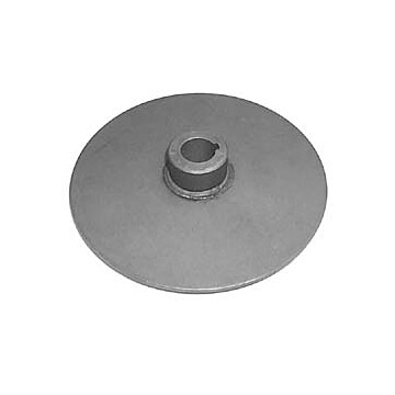 212369A - 6-3/8" Dia Disc & Hub, 1" Bore, 1/4" key with setscrew