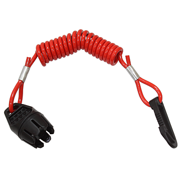 SM-01583 - Tether Kill Switch Key and Cord Only for Arctic Cat & Yamaha Snowmobiles