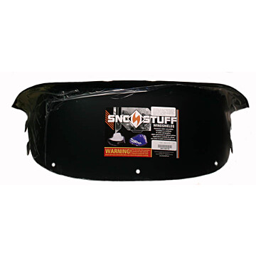 450-240-50 - Polaris Low 9-1/2" Windshield Black. New Generation Style Hood.