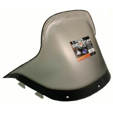 450-241-03 - Polaris Standard 17-3/4" Windshield Graphic Smoke. New Generation Style Hood.