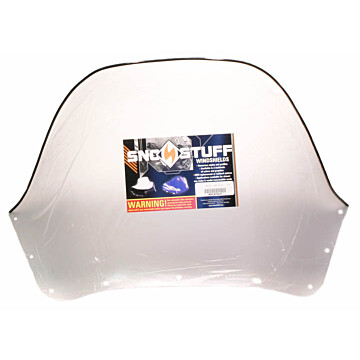 450-474-01 - Ski-Doo High (Insert Only) Clear Windshield. Ski-Doo F-2000 Series Hood w/Support Pod.