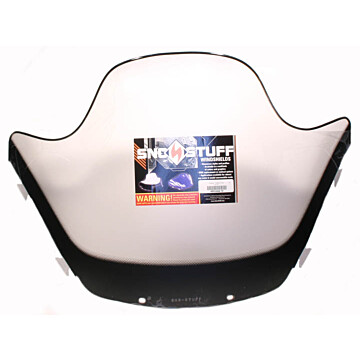 450-644-10 - Yamaha High 13-1/2" Black Graphics on Clear Windshield. SX Chassis.