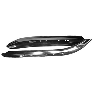 499-600 - Yamaha Ski Insert Black. (Pair)