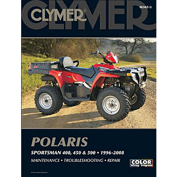 CM365 - 96-10 Polaris Sportsman 400, 450 & 500 Repair & Maintenance manual.