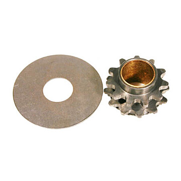 HI1135 - 11 tooth, #35 replacement sprocket for Hilliard Extreme Clutch. With Special bushing and thrust washer. For 3/4" bore only.