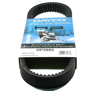 HP3005 - Arctic Cat Dayco HP (High Performance) Belt. Fits many 87-89 Arctic Cat Snowmobiles.