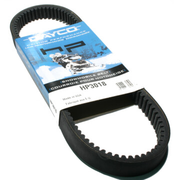 HP3018 - Arctic Cat Dayco HP (High Performance) Belt. Fits many low to mid power 74-81 Arctic Cat Snowmobiles.