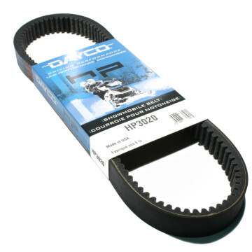 HP3020 - Polaris Dayco HP (High Performance) Belt. Fits 72-01 mid power Polaris Snowmobiles.