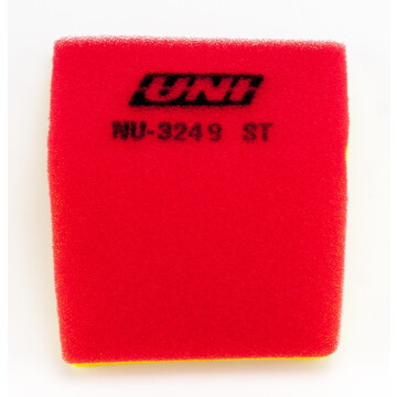 NU-3249ST - Uni-Filter Two-Stage Air Filter. For many Yamaha YFM100 Champ, Raptor 50, Badger 80, Grizzly 80, Raptor 80 ATV