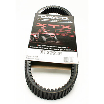 XTX2236 - Bombardier Dayco XTX (Xtreme Torque) Belt. Fits higher powered Outlander, Renegade & Maverick