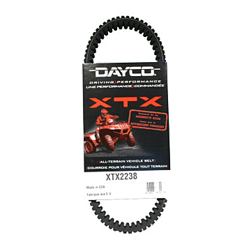 XTX2238 - Arctic Cat Dayco  XTX (Xtreme Torque) Belt. Fits 05-newer models.